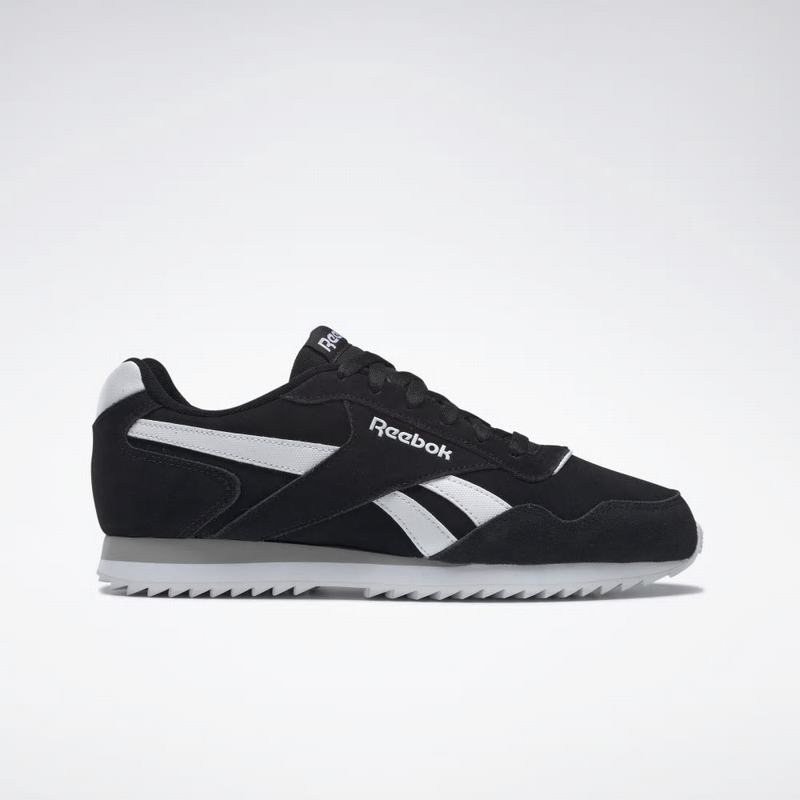 Tenisi Reebok Royal Glide Rpl Barbati Negrii/Albi/Gri Romania RK3031UO